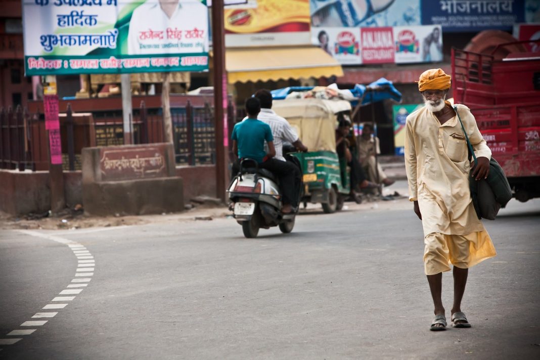 hindu, india, old man