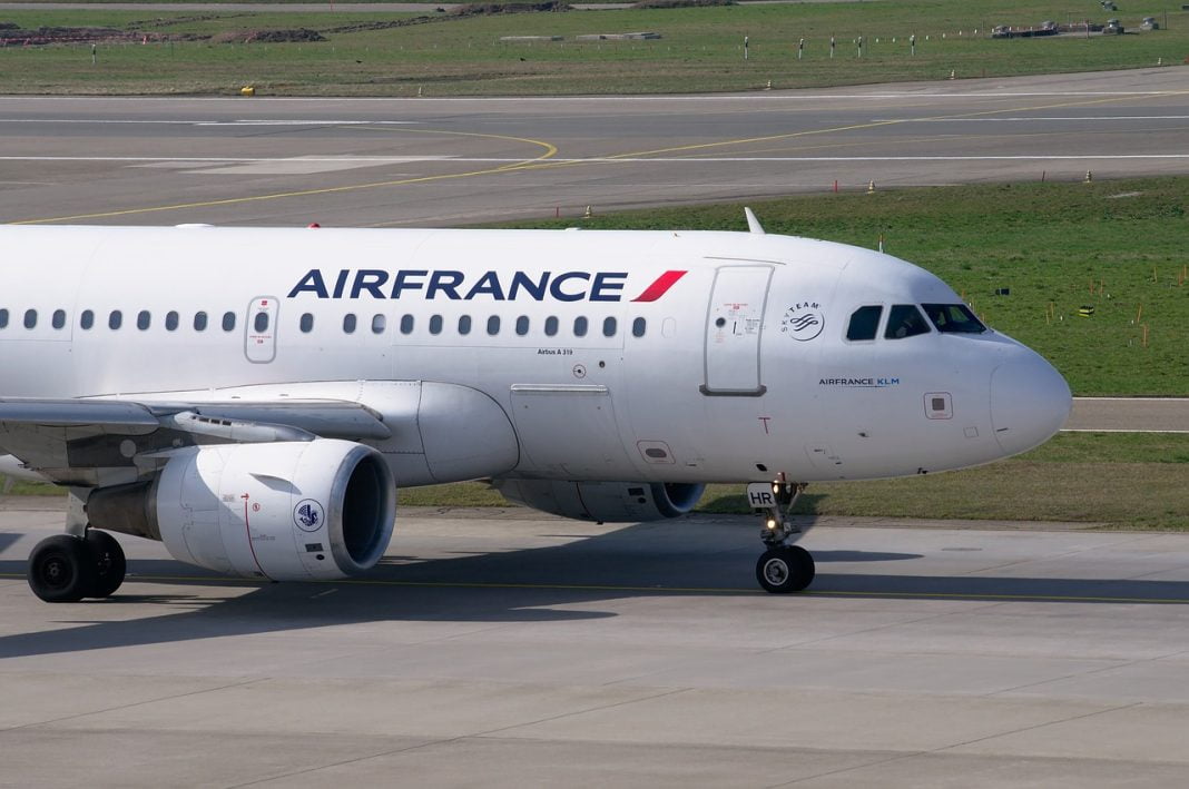 plane, air france, airbus